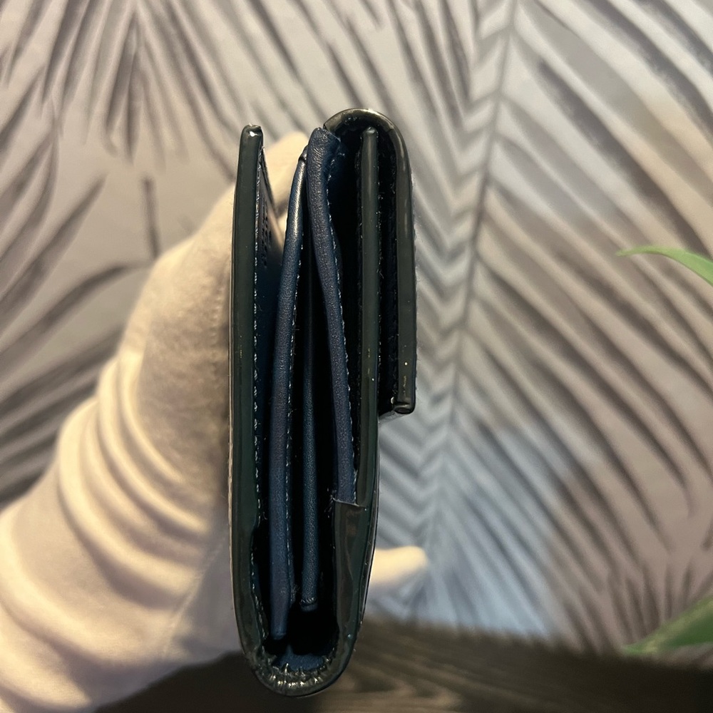 ❌SOLD❌ Gucci Teal Horsebit Print Buckle Wallet With Box - Picture 12 of 17